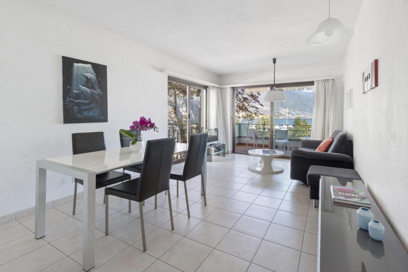 Aparthotel Al Lago Locarno Exteriör bild