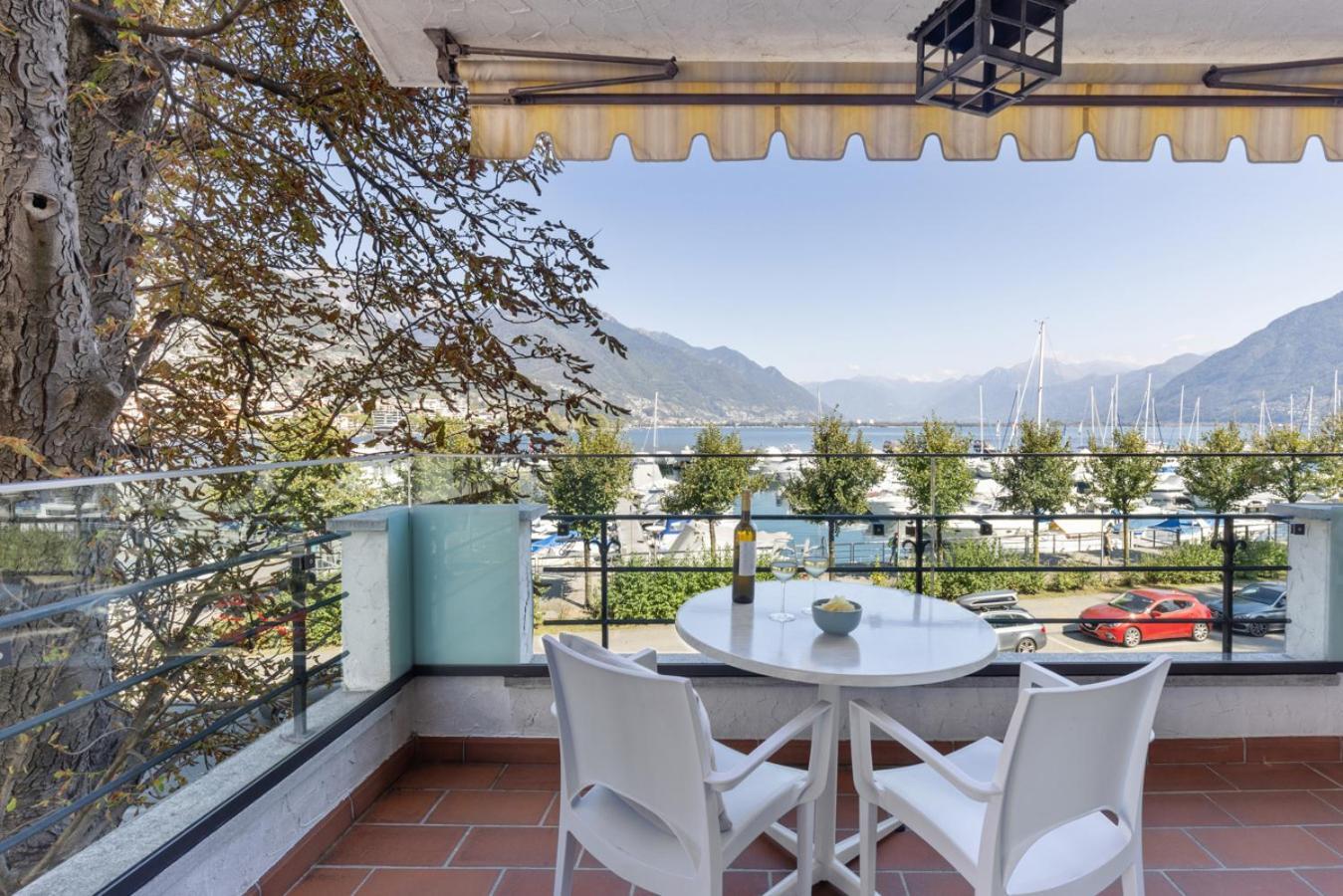 Aparthotel Al Lago Locarno Exteriör bild