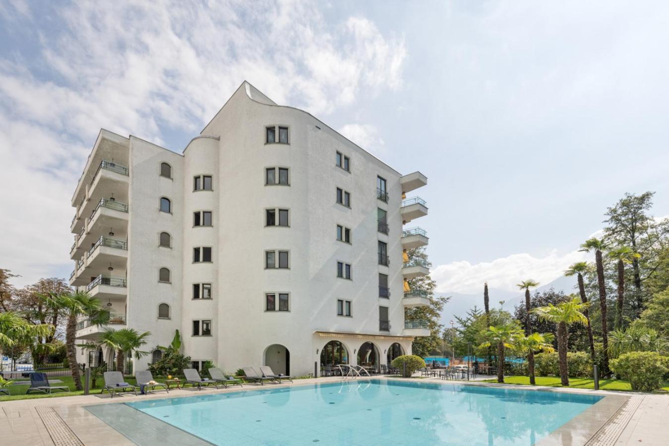 Aparthotel Al Lago Locarno Exteriör bild