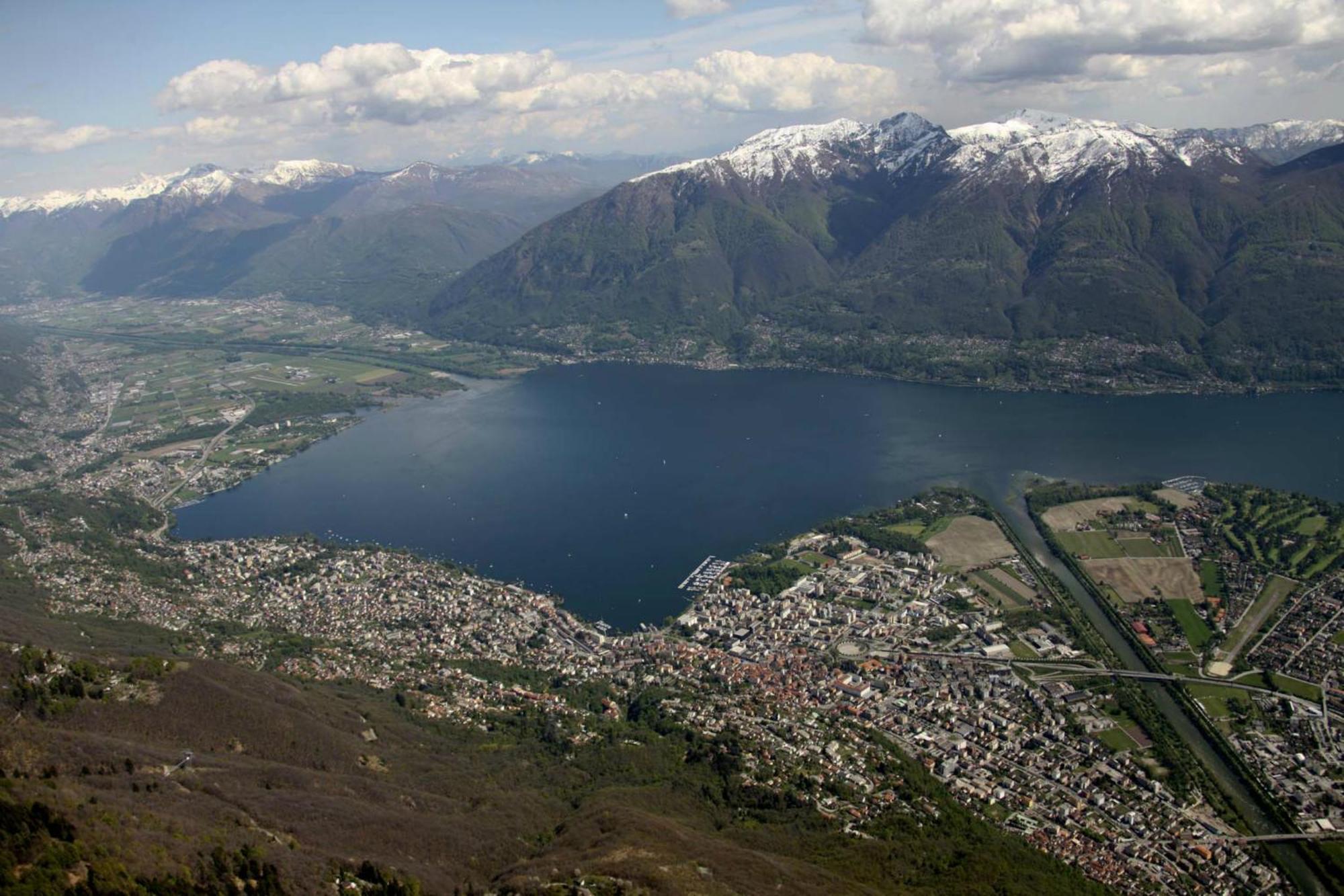 Aparthotel Al Lago Locarno Exteriör bild