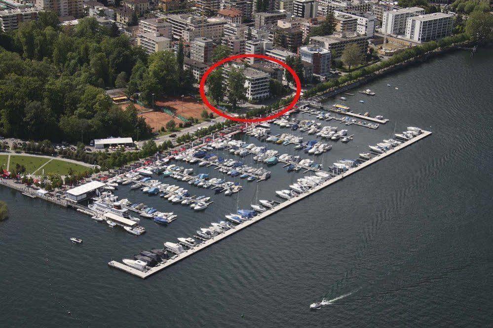 Aparthotel Al Lago Locarno Exteriör bild
